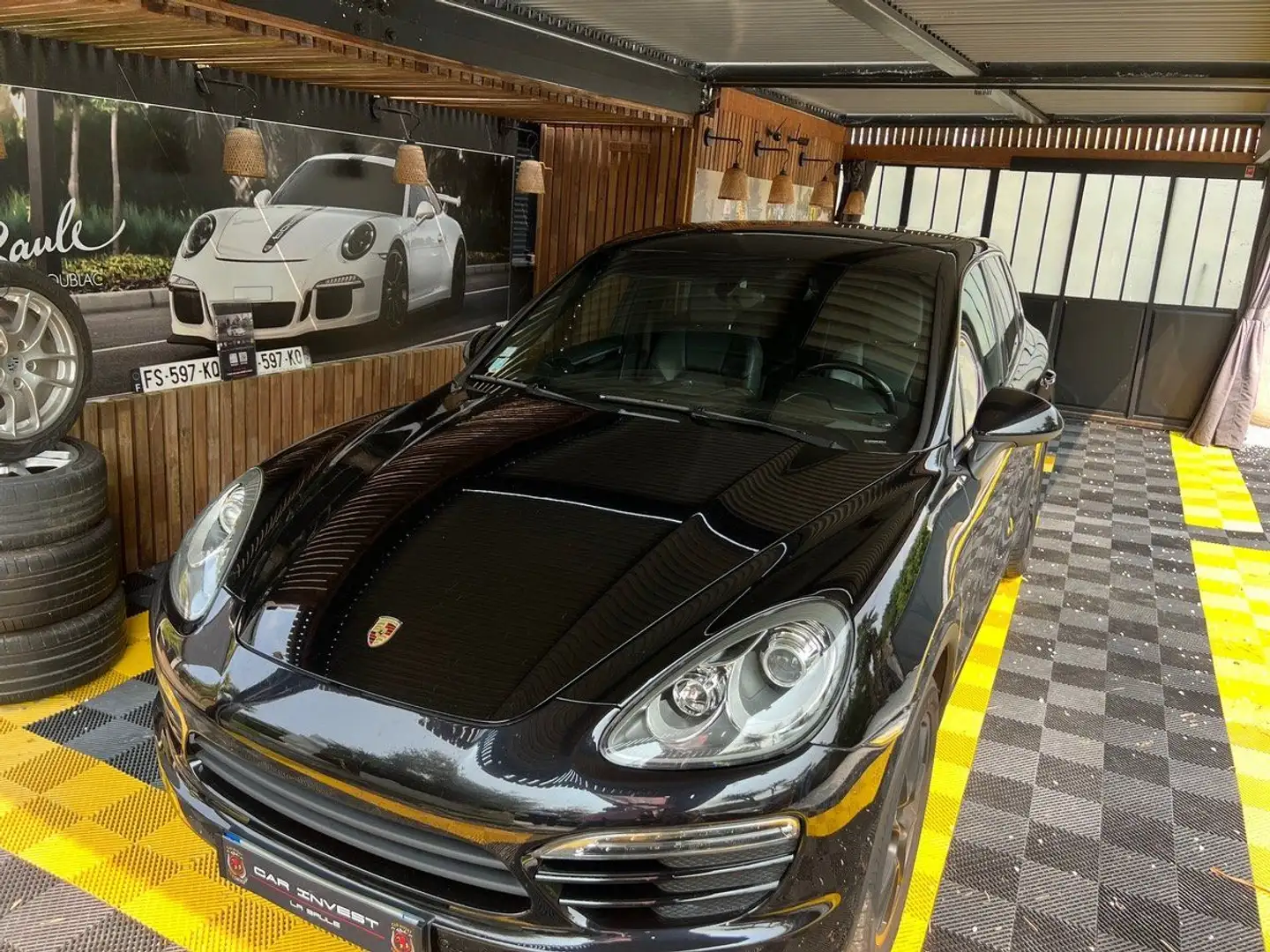 Porsche Cayenne 6. v6 black. Noir - 1