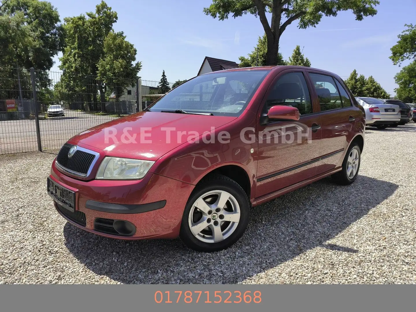 Skoda Fabia Klima Scheckheft 8xbereift TÜV neu Rot - 2