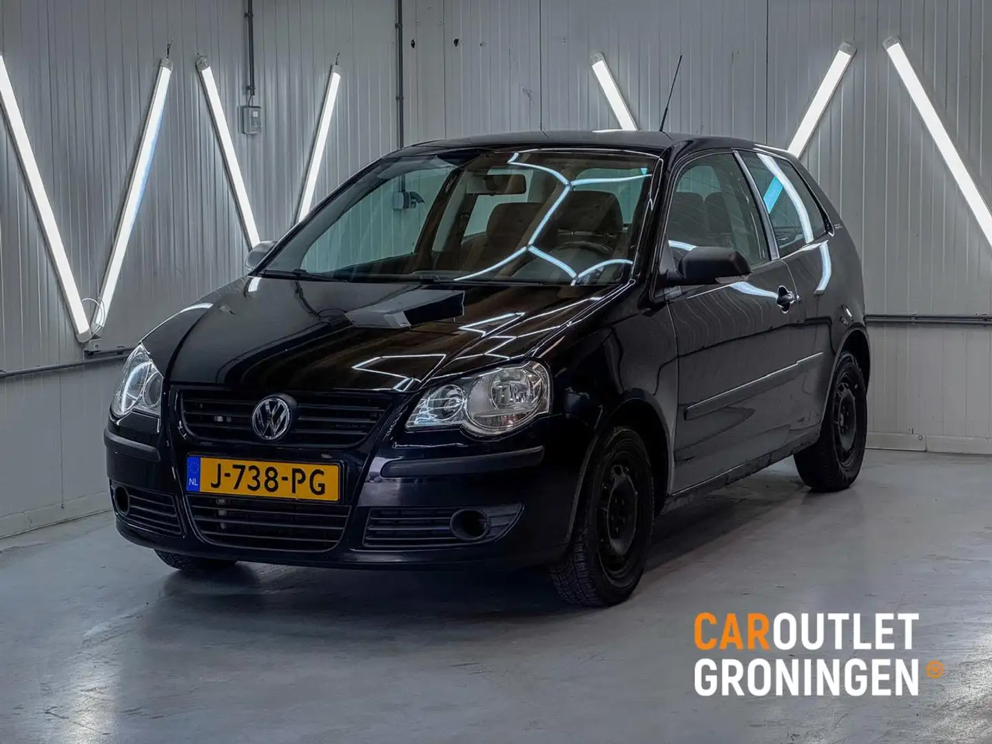 Volkswagen Polo 1.4-16V Optive | AIRCO | CRUISE | TREKHAAK Noir - 1