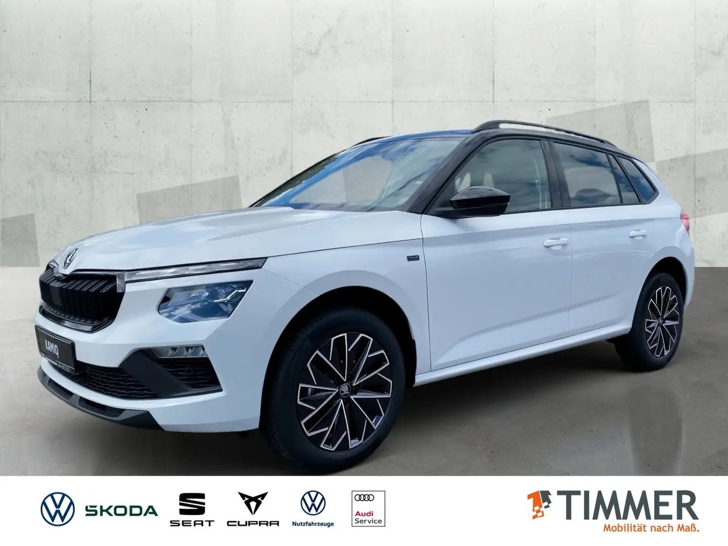 Skoda Kamiq Tour 1,0 TSI 85KW (116PS) DSG*NAVI*AHK*ACC*LED*SH Bianco - 1