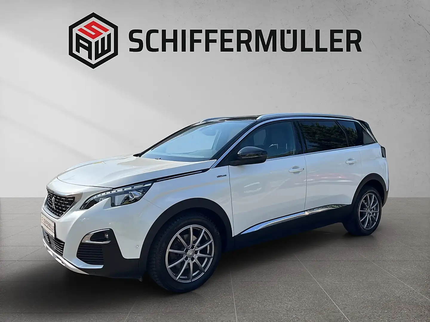 Peugeot 5008 1,2 PureTech 130 S&S GT Line EAT8 Aut. Weiß - 1