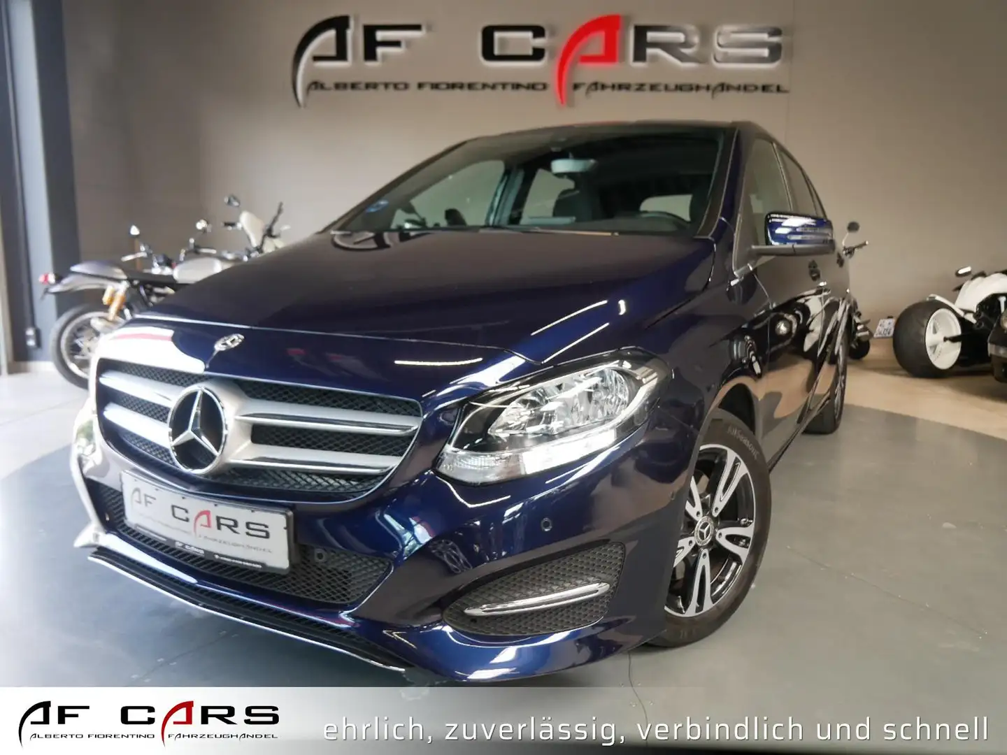 Mercedes-Benz B 180 B 180 AHK SitzHz Navi Temp Bleu - 1