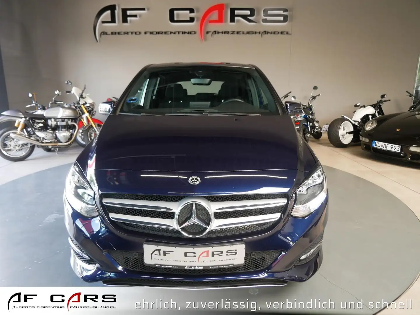 Mercedes-Benz B 180 B 180 AHK SitzHz Navi Temp Bleu - 2