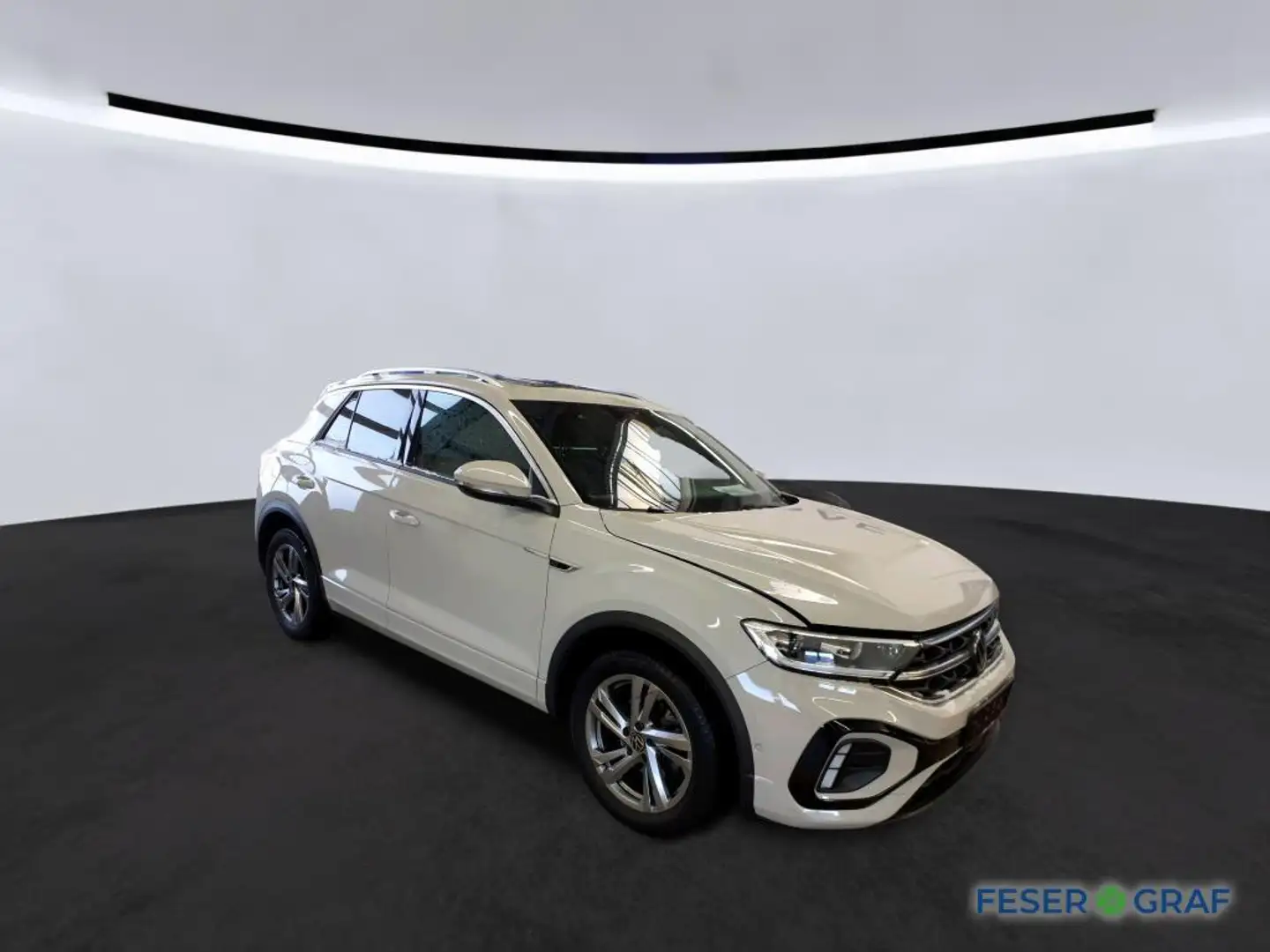Volkswagen T-Roc R-Line 1.5 TSI DSG Pano RFK Navi LED Grau - 2
