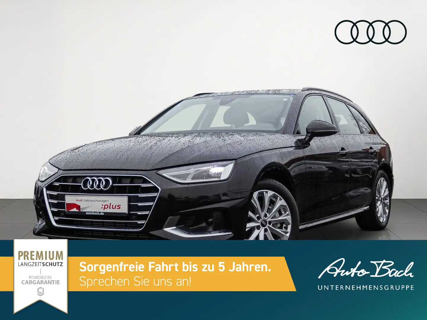 Audi A4 Advanced 40TFSI Stronic Navi Panorama E Schwarz - 2