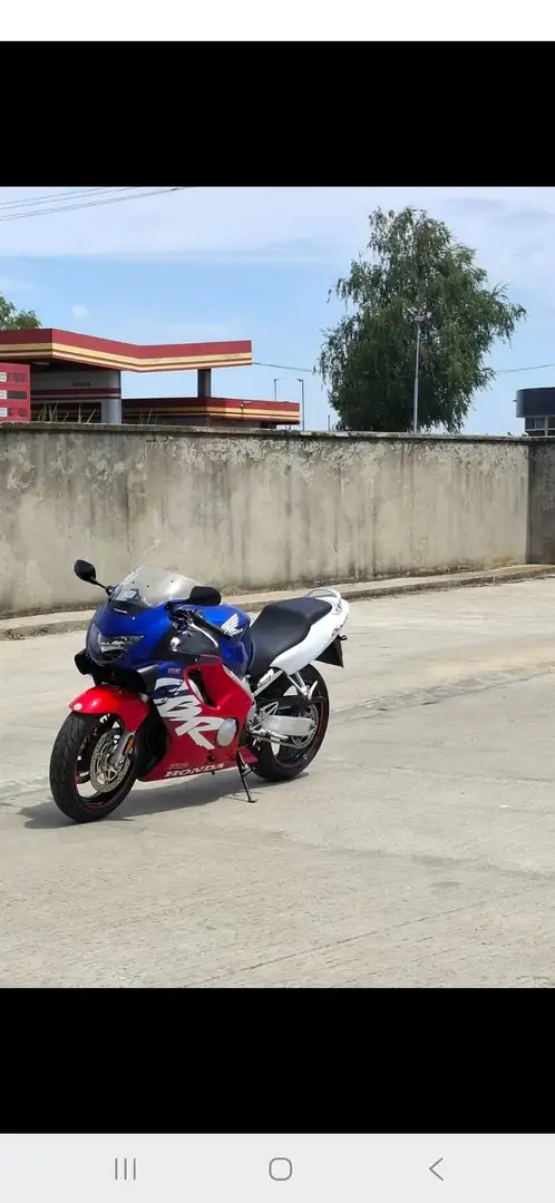 Honda CBR 600 très bon etat,échappement lazer, poignée réglable Blauw - 2
