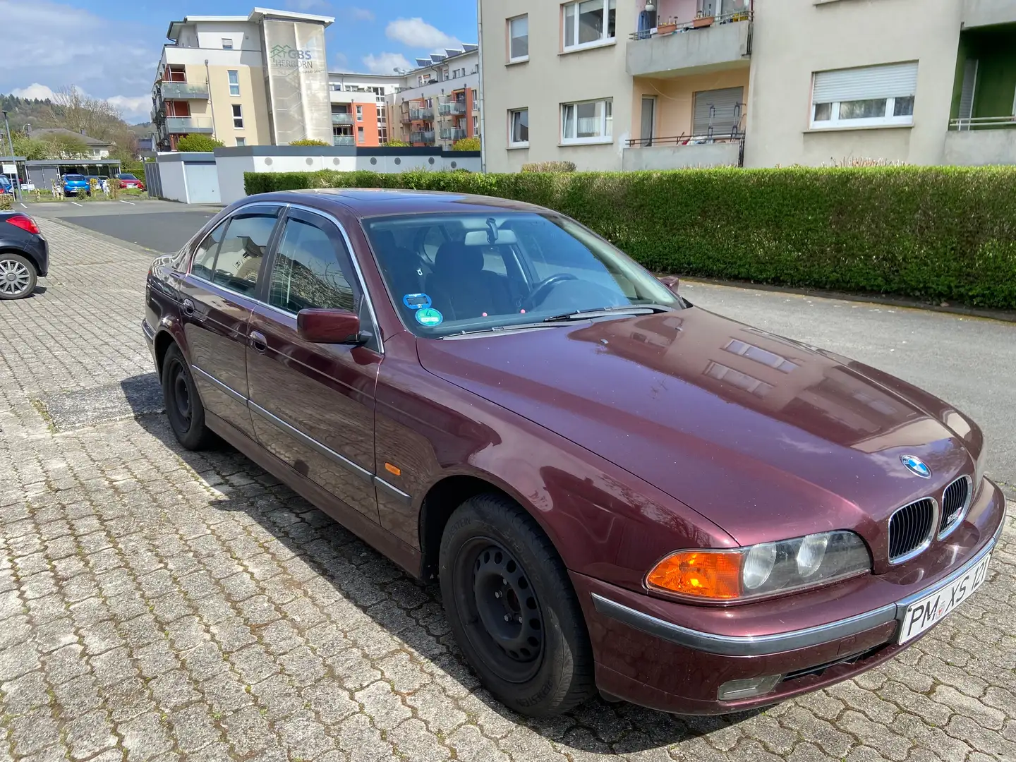BMW 528 528i Piros - 2