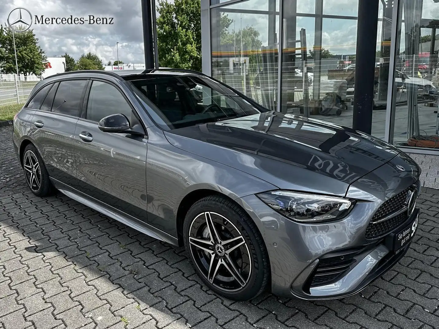 Mercedes-Benz C 300 e T AMG Night+MBUX+360°+Pano+AHK+HUD+18 Gri - 2