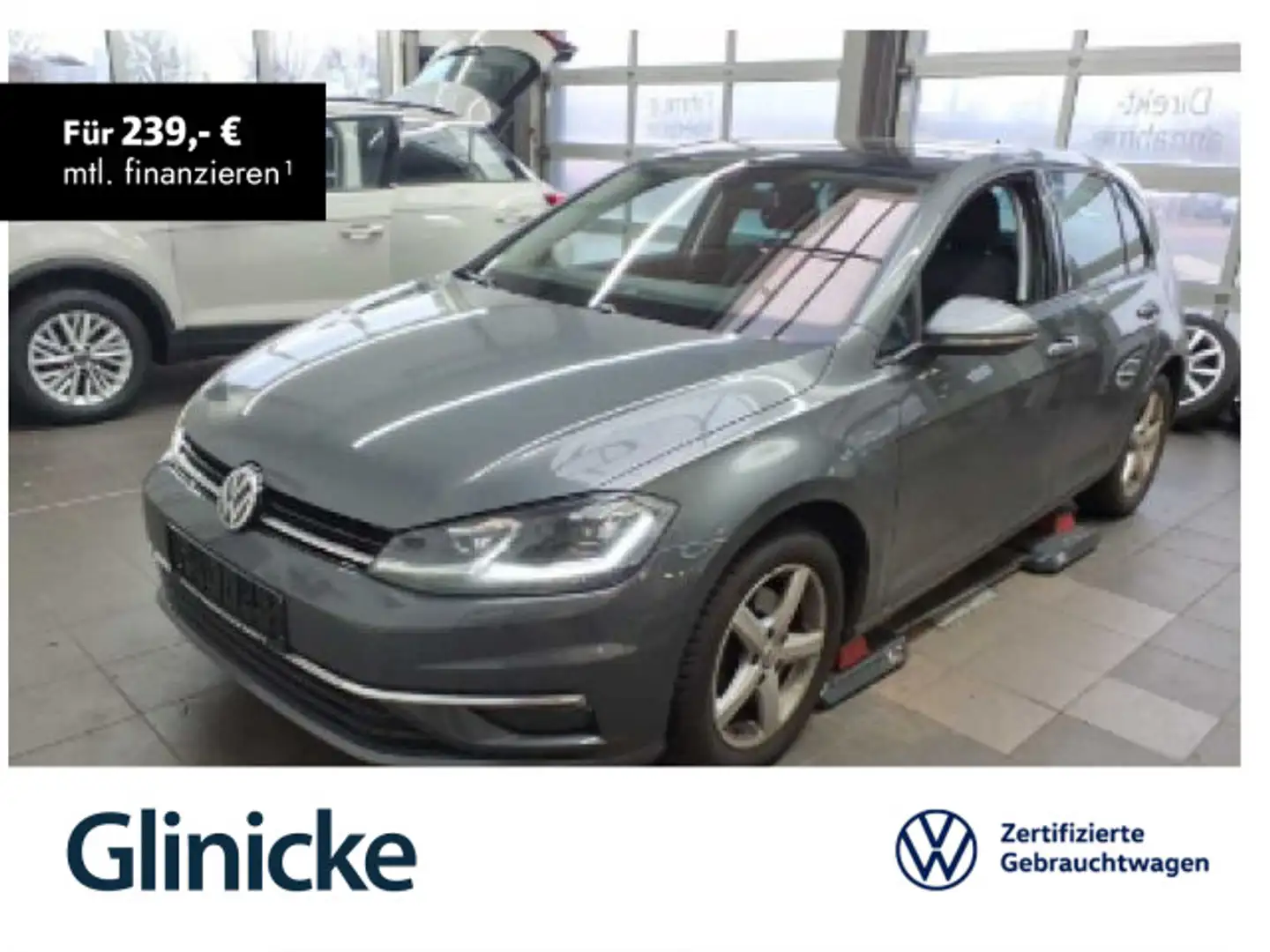 Volkswagen Golf VII 1.5 TSI Highline Klima Navi Pano Grau - 1