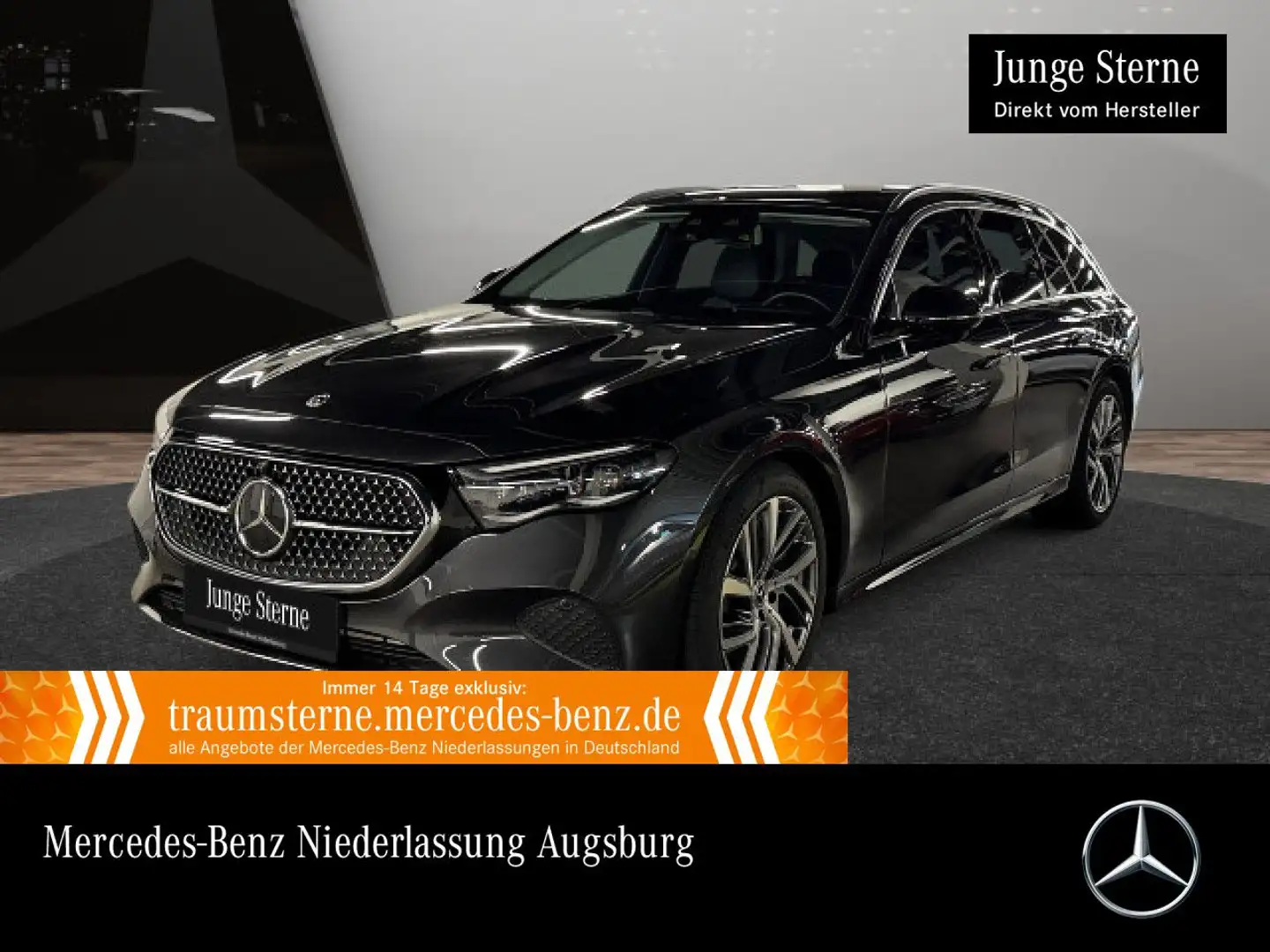 Mercedes-Benz E 300 e T Avantgarde Fahrass 360° Distr. AHK PTS Gris - 1