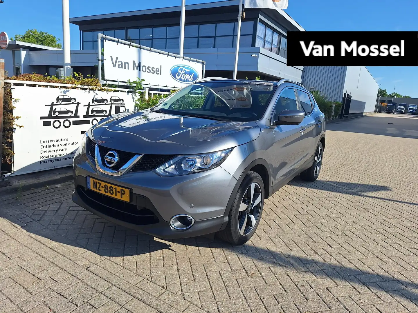 Nissan Qashqai 1.2 N-Connecta | Achteruitrijcamera | Pano Dak | 3 Gris - 1