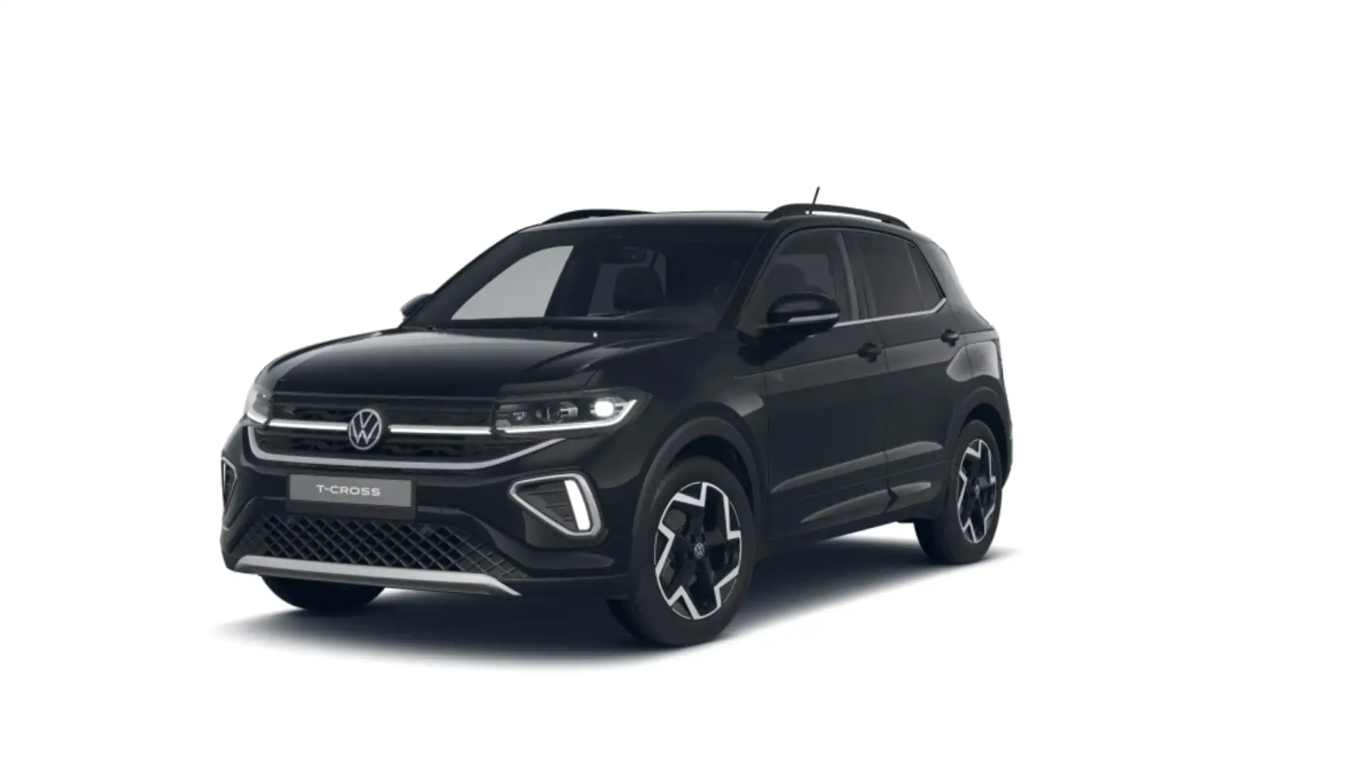 Volkswagen T-Cross 1.0 TSI Más 85kW Negro - 1