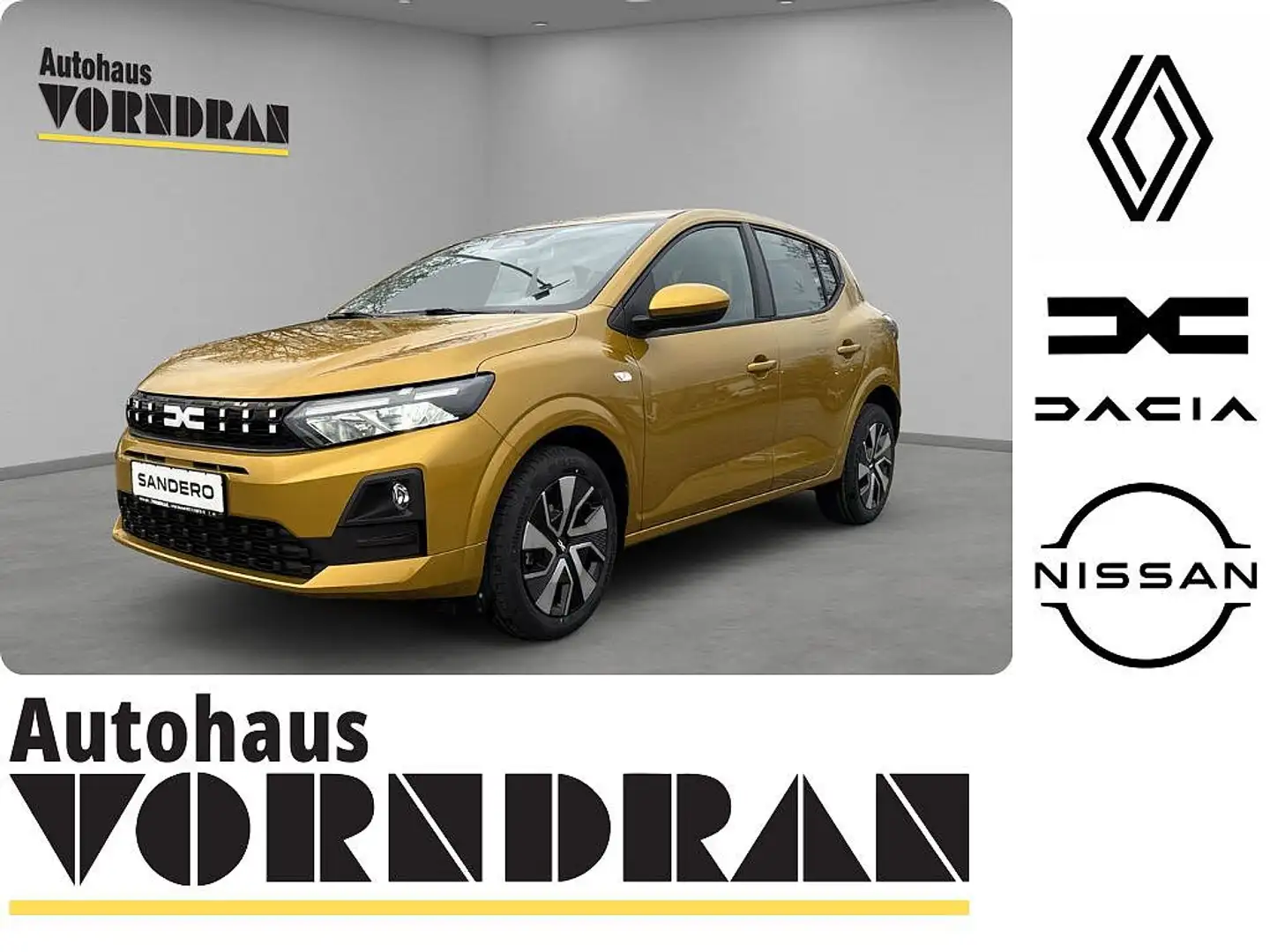 Dacia Sandero Expression TCe100 Navi SHZ PDC+Kamera Klimatronik Gold - 1