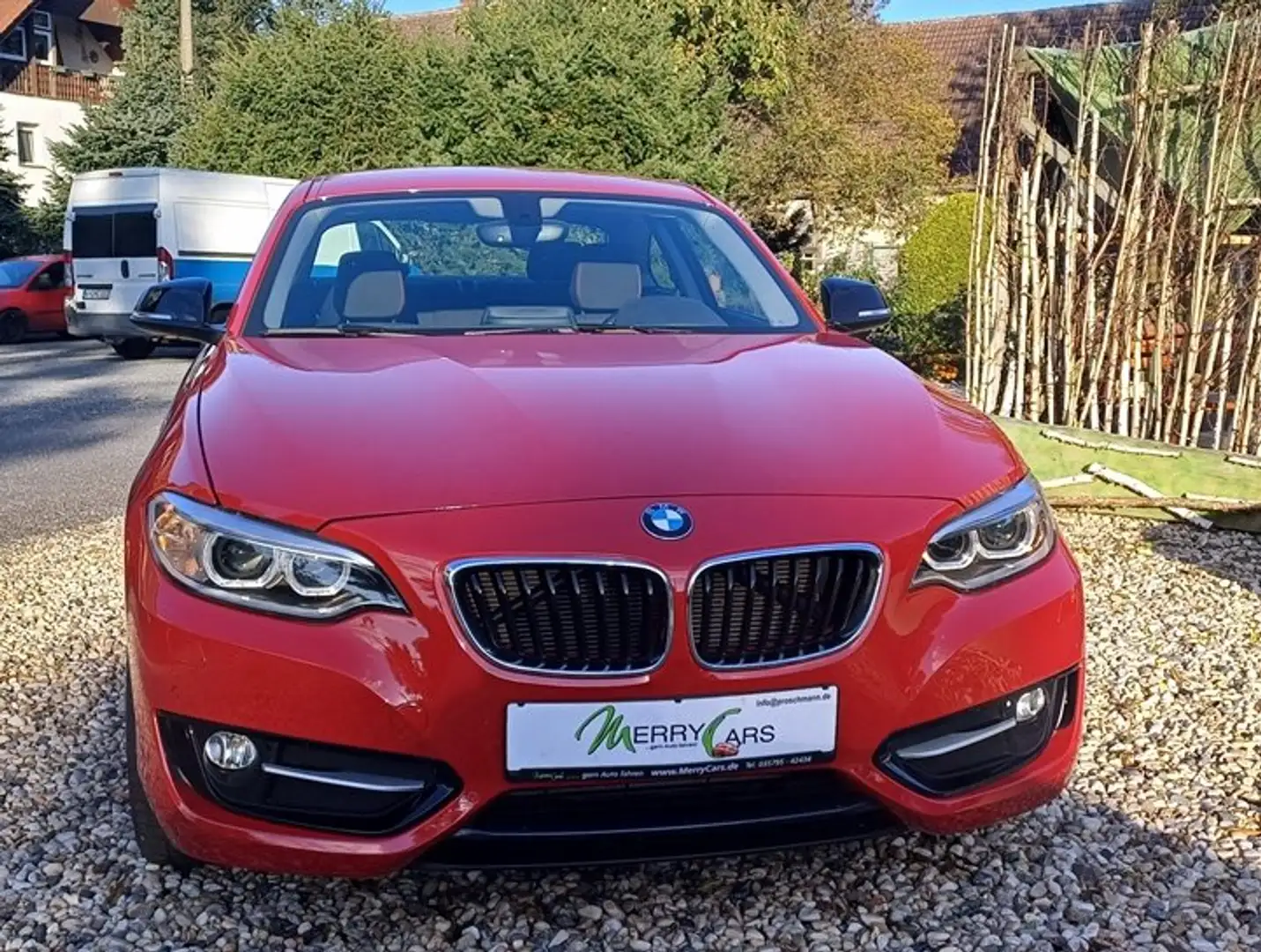 BMW 218 218 d Sport Line, 8x Räder auf Alu Rot - 2