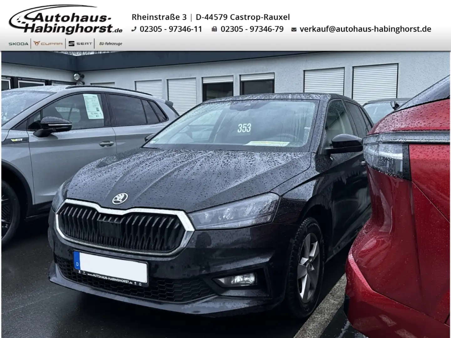 Skoda Fabia IV 1.0 TSI Style PDC Pano Ahk FullLink Alu Schwarz - 1