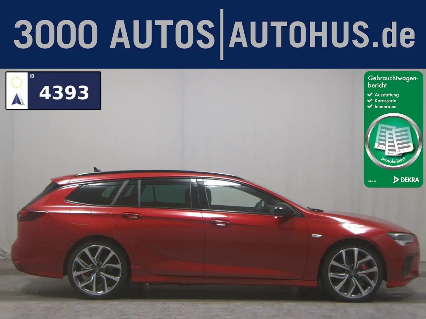 Opel Insignia ST 2.0 TURBO GSi Navi LED HuD Pano Bose Rot - 1