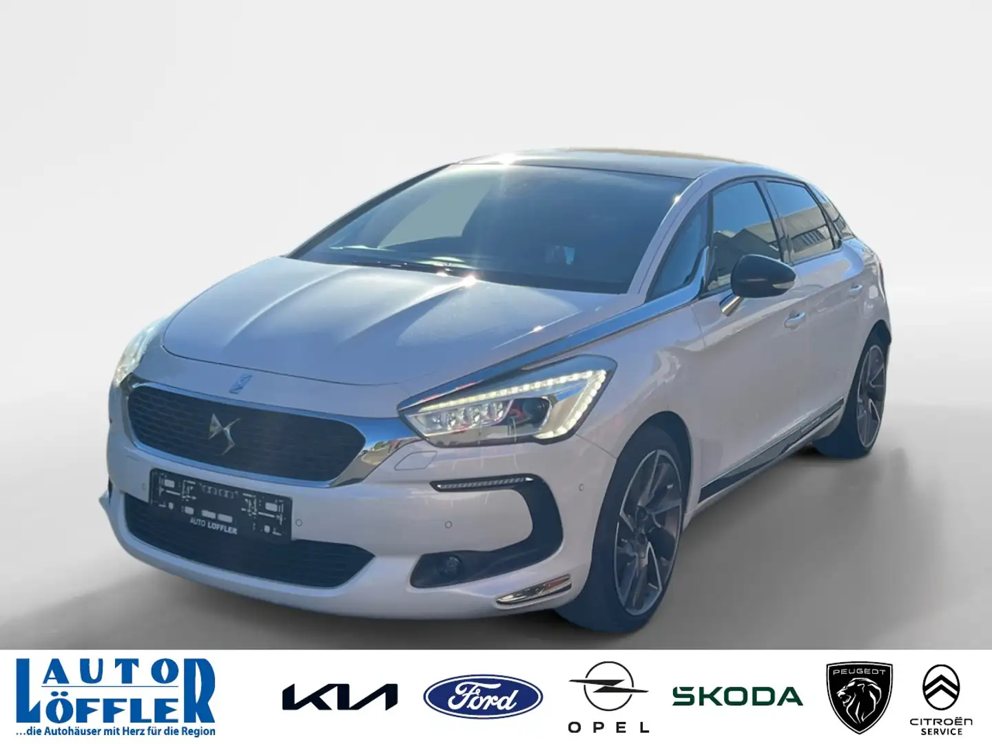 DS Automobiles DS 5 Basis #HeadUp #Garantie Klima Einparkhilfe Weiß - 1