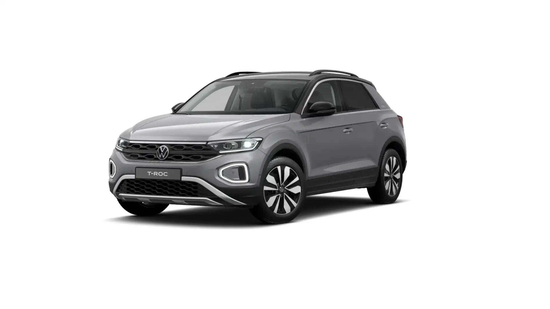 Volkswagen T-Roc 2.0 TDI DSG GOAL AHK KAMERA NAVI LED+ Grau - 2