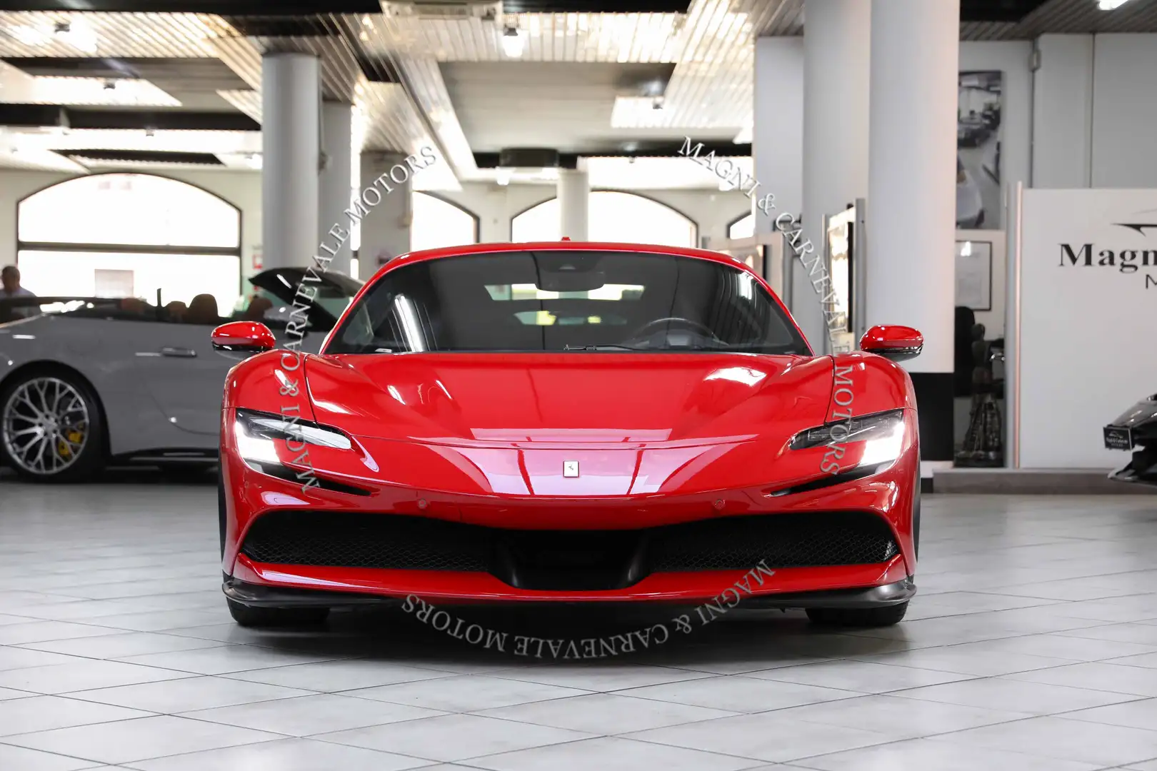 Ferrari SF90 Stradale LIFT SYSTEM|CARBON+LEDS|SCUDETTI|CAMERA|AFS SYSTEM Rosso - 2