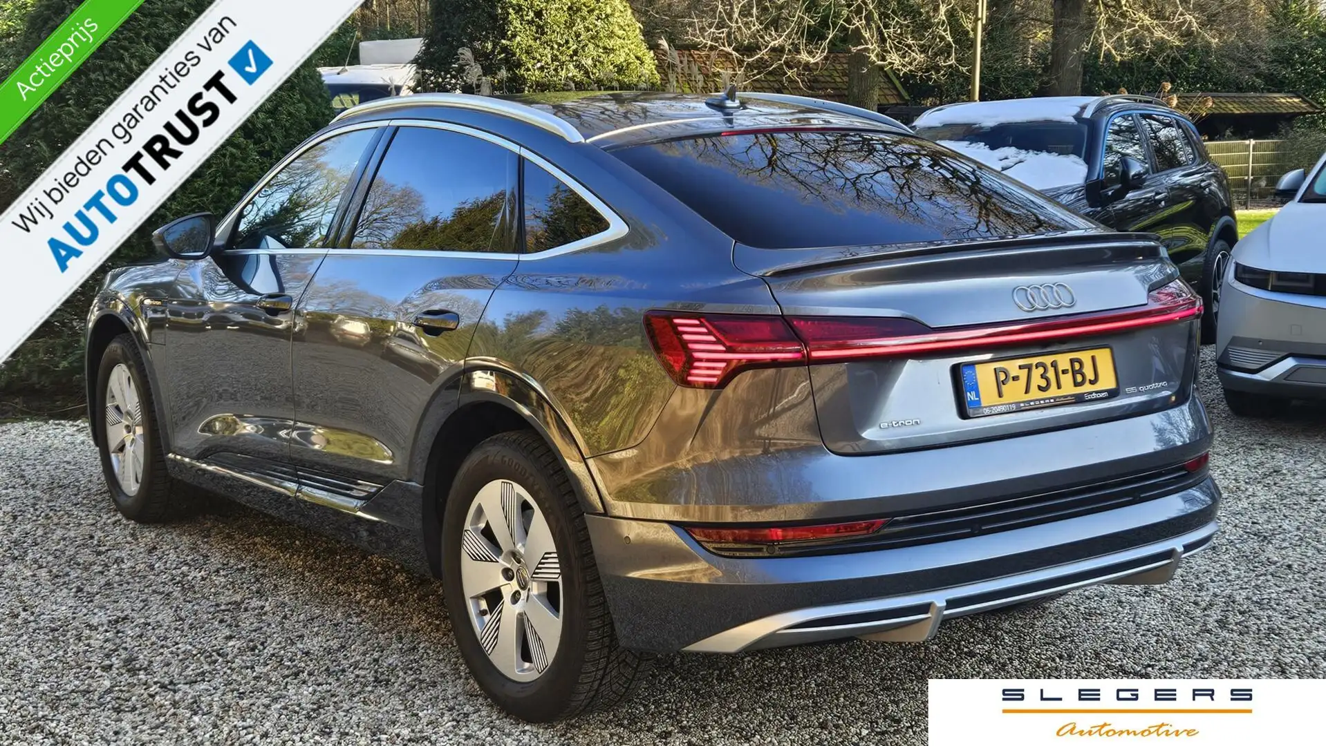 Audi e-tron Sportback 55 quattro Business edition 95 kWh Met z Gris - 2
