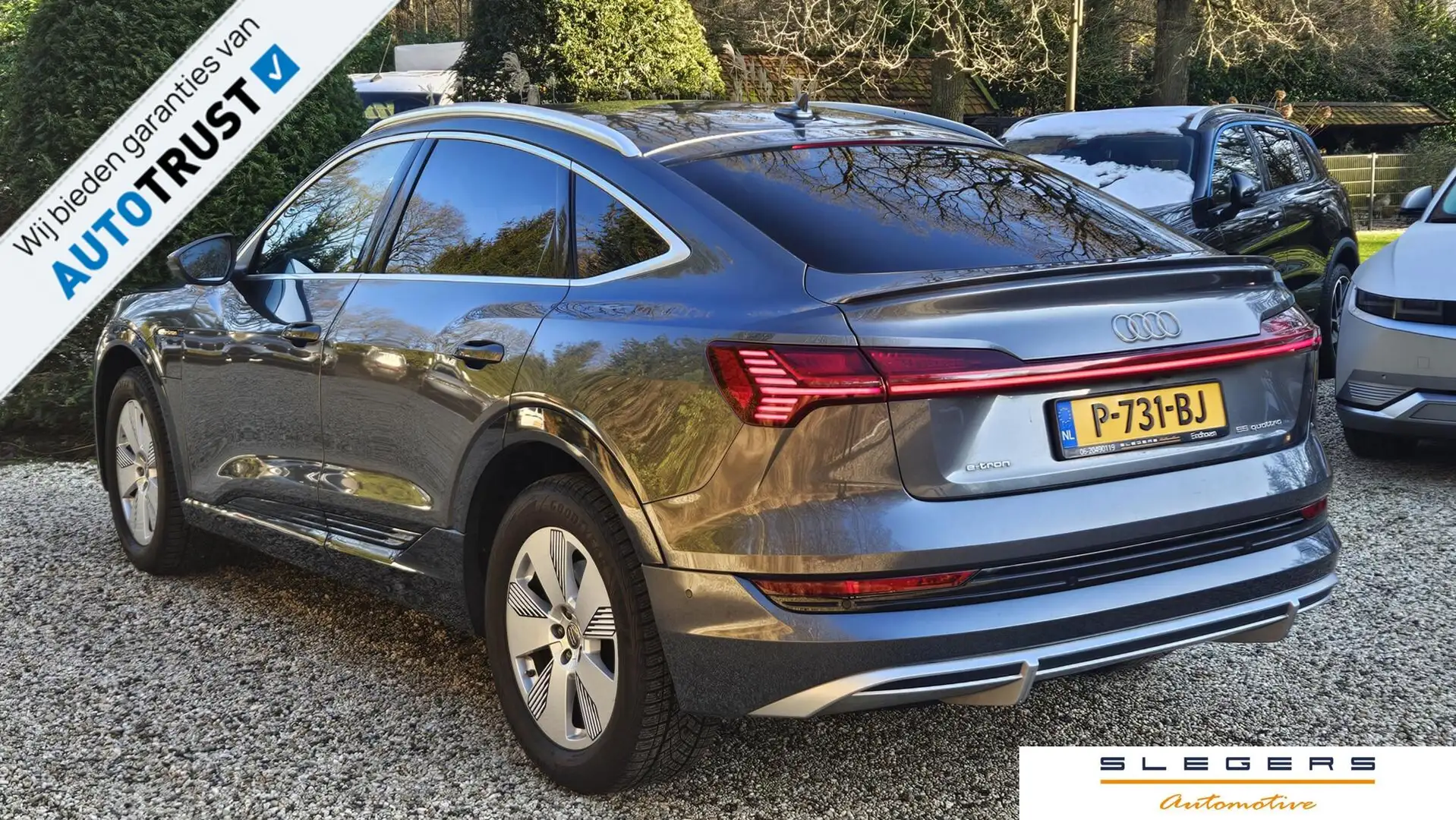 Audi e-tron Sportback 55 quattro Business edition 95 kWh Met z Gris - 2