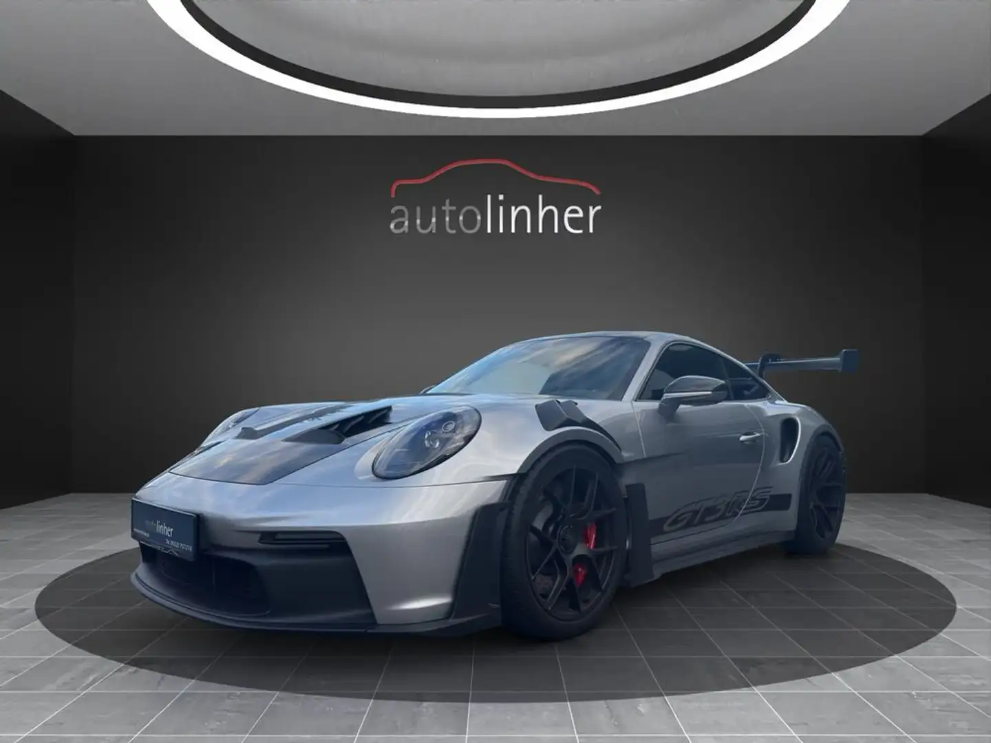 Porsche 911 GT3 RS ''Weissach+Lift+Race-Tex'' Argintiu - 1