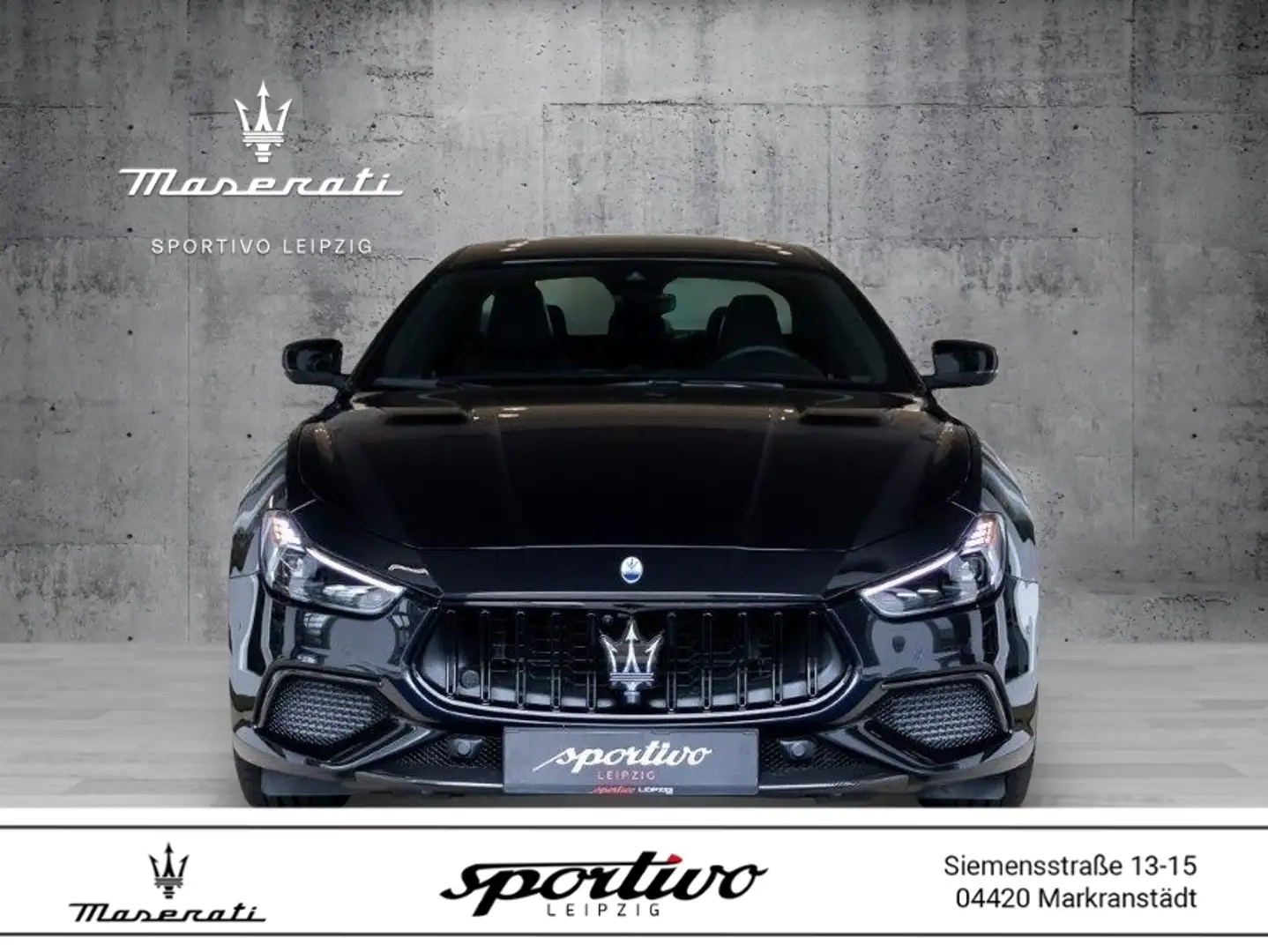 Maserati Ghibli Trofeo*Sonderleasing 1.799,-* Noir - 1