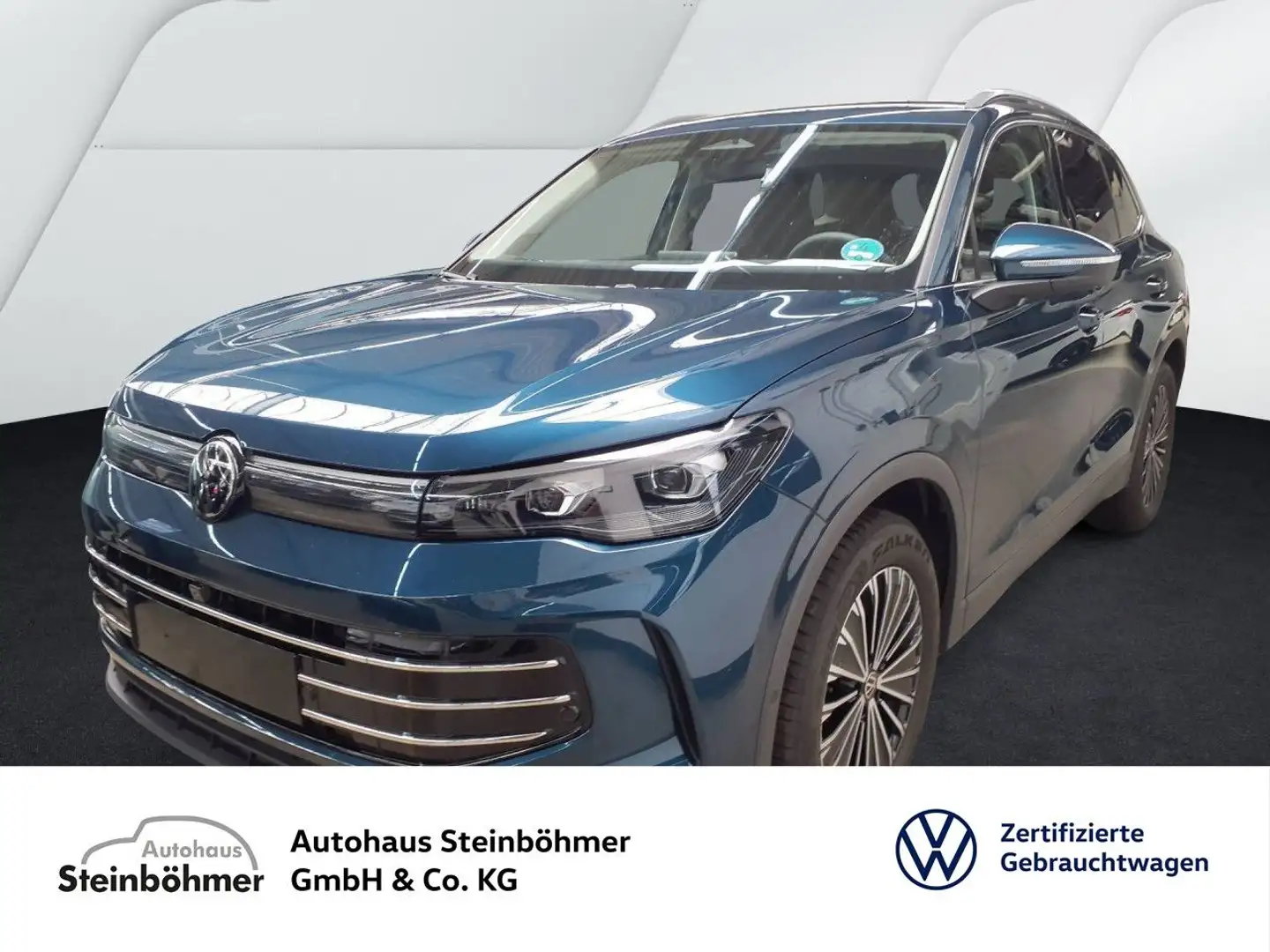 Volkswagen Tiguan Elegance 1.5eTSI DSG Navi AHK IQ-LED SHZ Bleu - 1