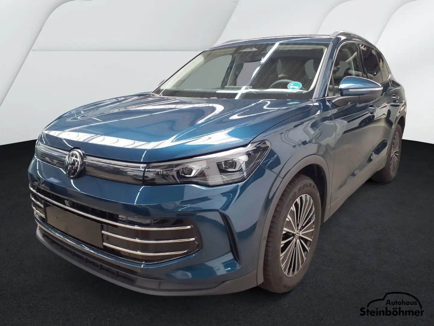 Volkswagen Tiguan Elegance 1.5eTSI DSG Navi AHK IQ-LED SHZ Bleu - 2