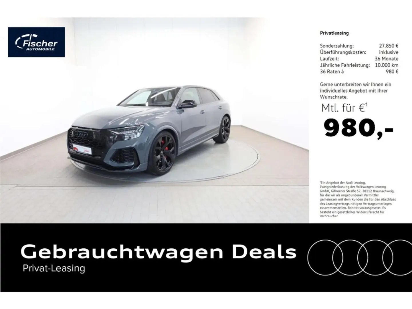 Audi RS Q8 TFSI quattro Grau - 1