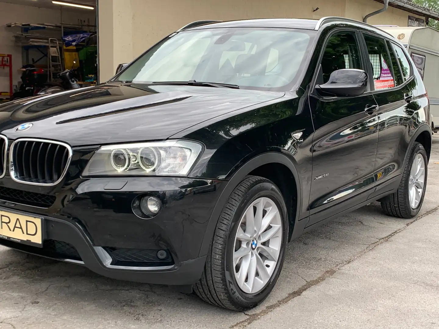 BMW X3 xDrive 20 d, NUR BMW Pickerl und NUR BMW Service ! Schwarz - 1