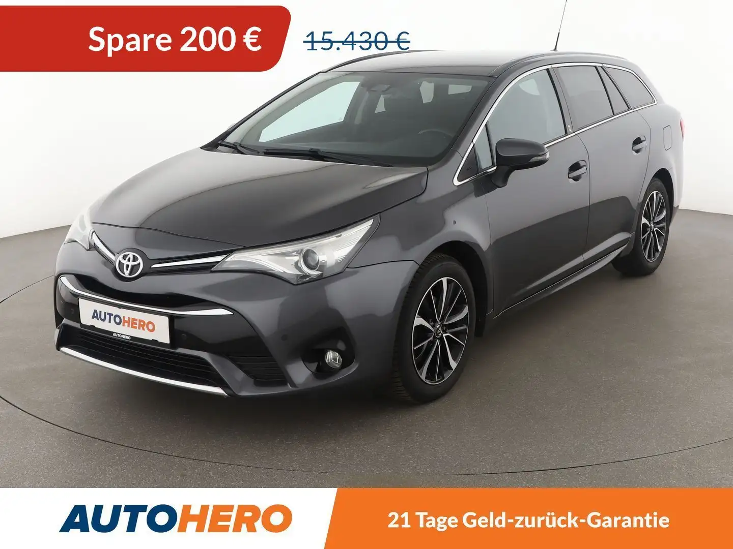 Toyota Avensis 1.8 Team D *CAM*AHK*TEMPO* Grau - 1