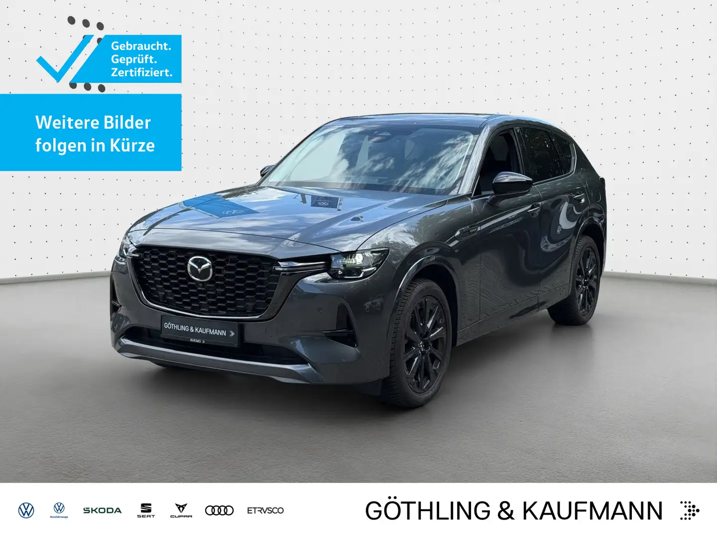 Mazda CX-60 2.5 e-SKYACTIV-PHEV AWD*Bose*HUD*Pano*LED* Gri - 1