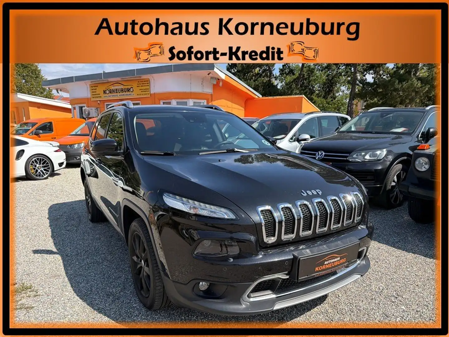 Jeep Cherokee Limited 4WD*Leder*NAVI*Rückfahrkamera*Tempomat* Schwarz - 1
