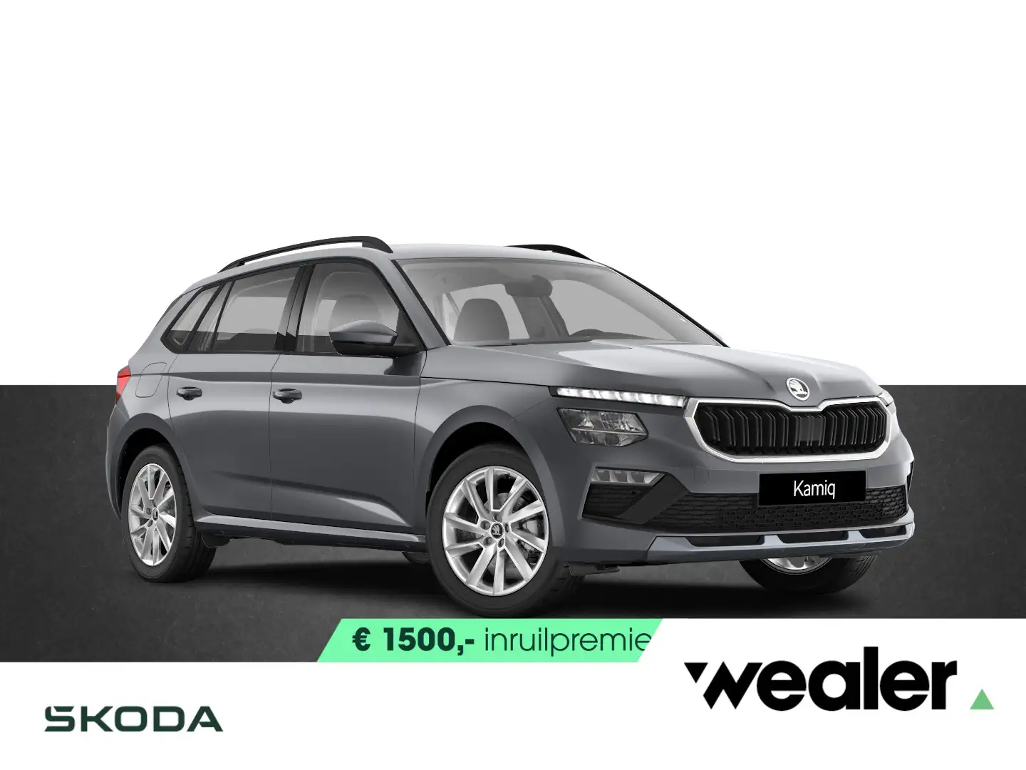 Skoda Kamiq Selection 1.0 TSI 115 PK SUV 7 versn. DSG | Automa Grijs - 1