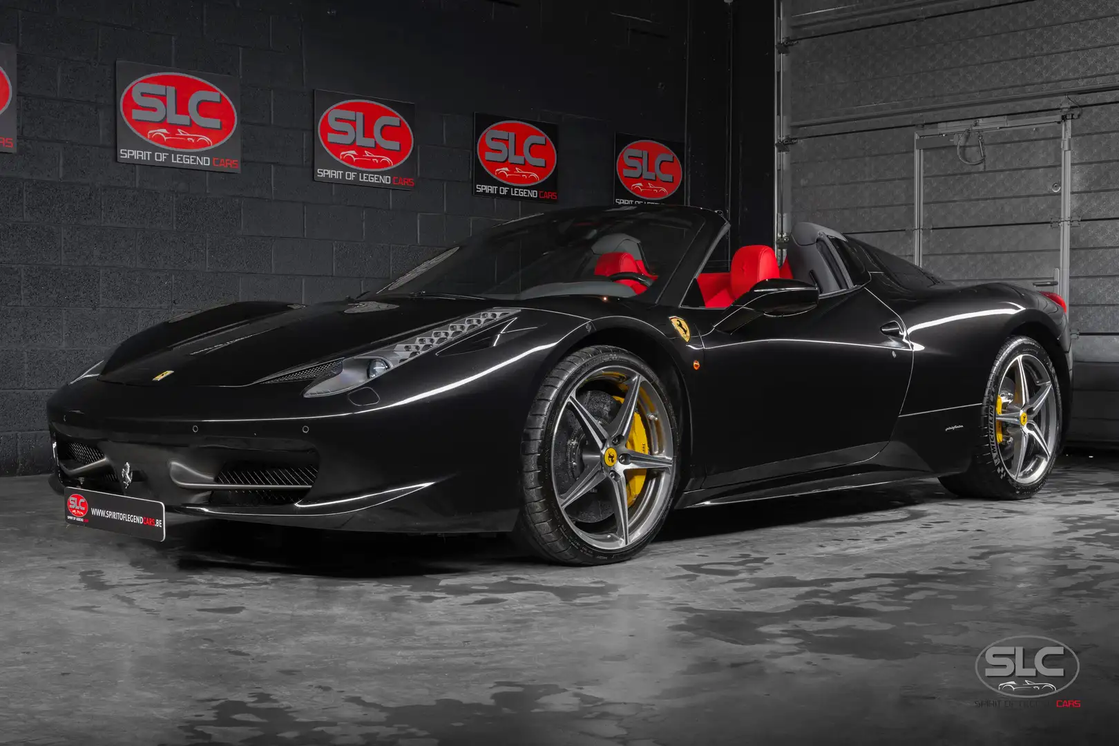 Ferrari 458 Spider - Carbon - Belgian Car - 1 Owner!!! Noir - 1