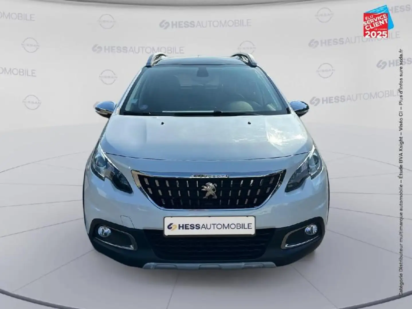 Peugeot 2008 1.2 PureTech 110ch Crossway S/S EAT6 Camera Blanc - 2