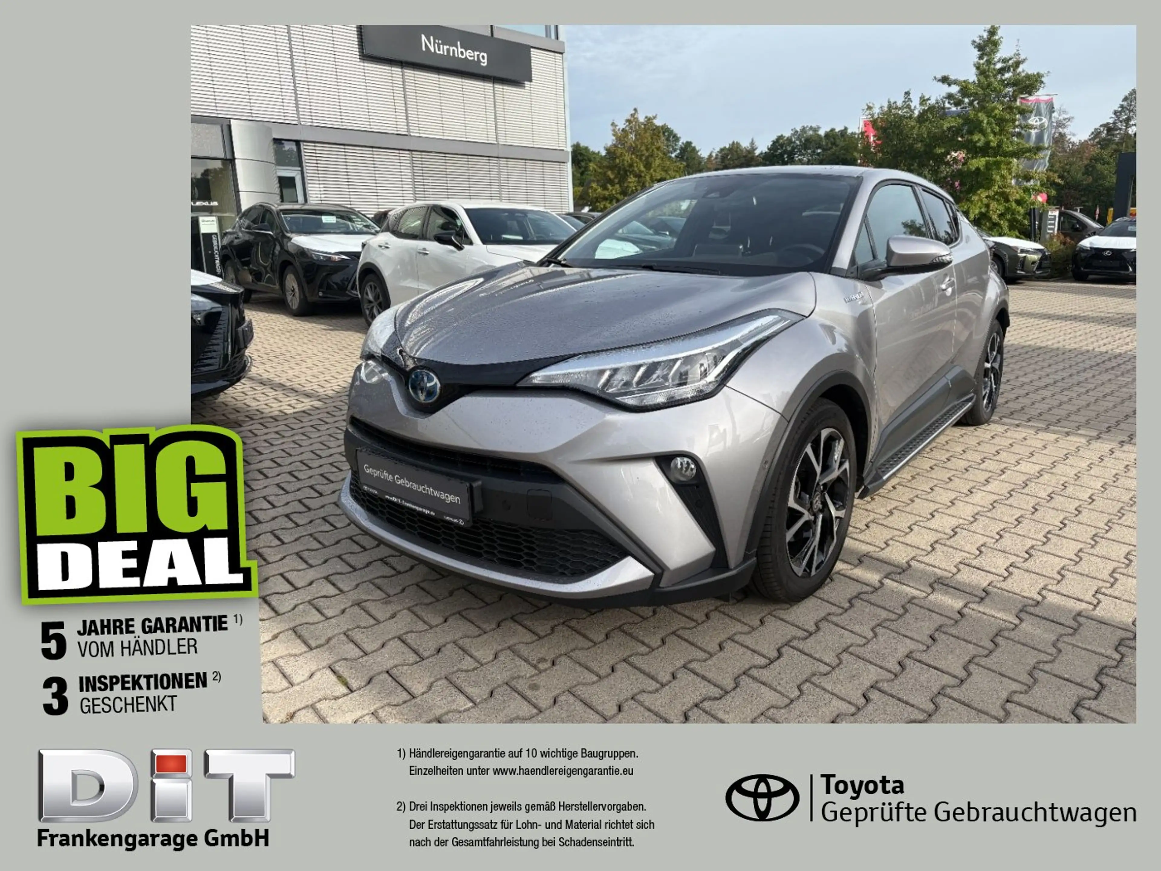 Toyota C-HR 2.0 Hybrid Team D LED, Navi, Kamera, DAB, BT