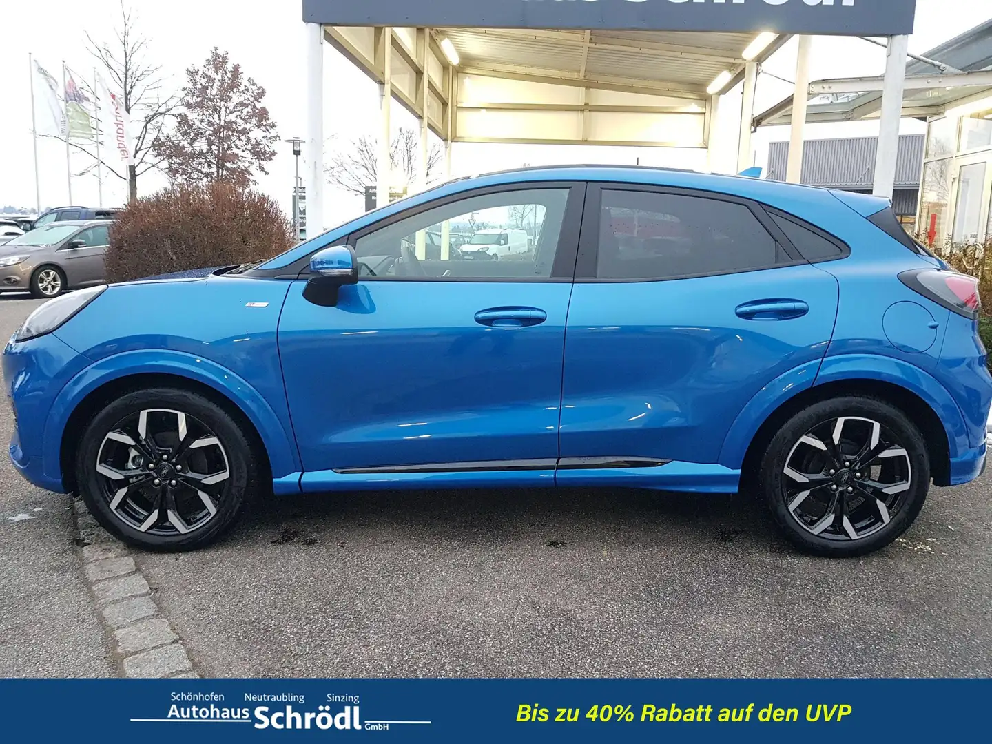 Ford Puma ST-Line X Design Mild-Hybrid 92 kW ( 1,0 Ltr. -... Blu/Azzurro - 2