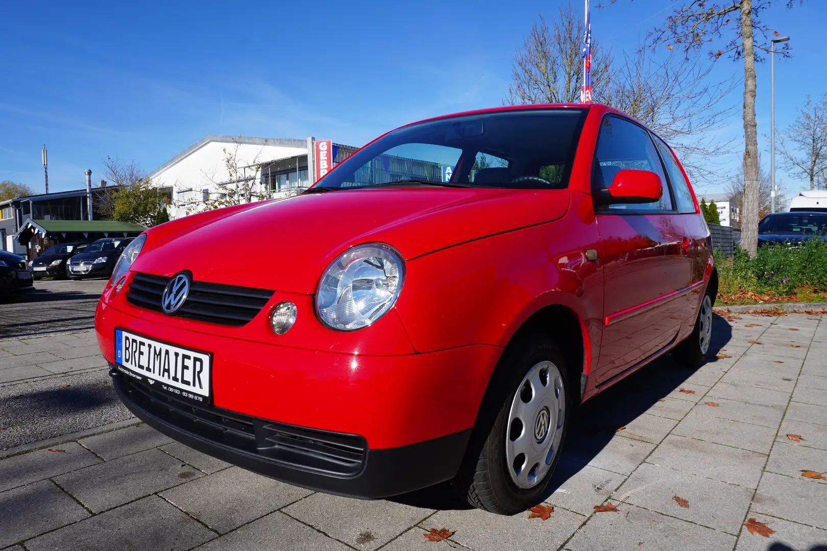 Volkswagen Lupo TÜV NEU*WENIG KM*1.HAND*8-FACH BEREIFT*LM* Rot - 1
