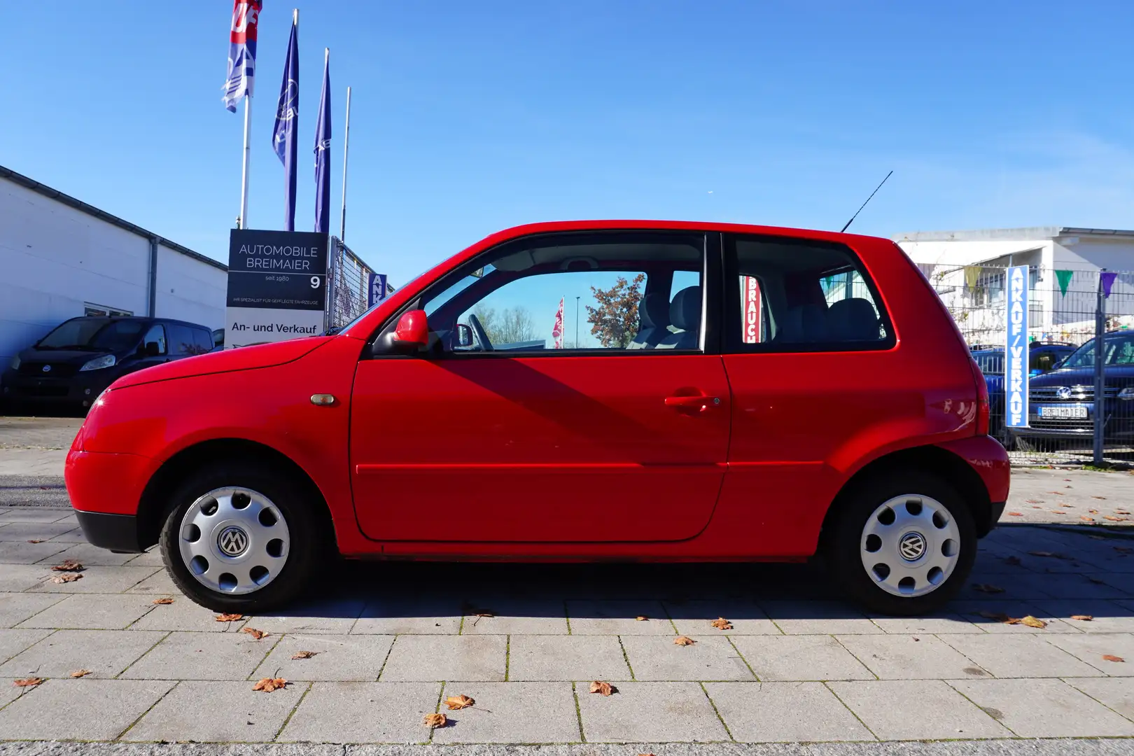 Volkswagen Lupo TÜV NEU*WENIG KM*1.HAND*8-FACH BEREIFT*LM* Rot - 2