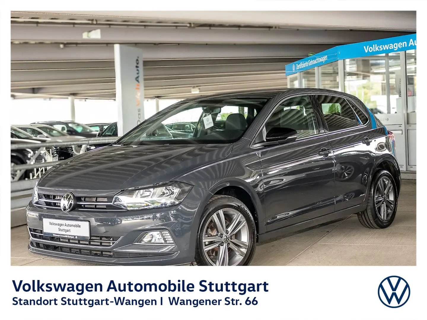 Volkswagen Polo United 1.0 TSI Navi Kamera PDC SHZ Grau - 1