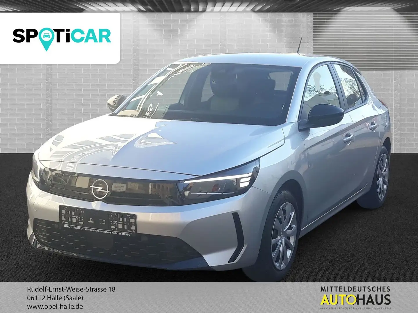 Opel Corsa F Allwetter Anz.1000€ Rate 148€ Grau - 1