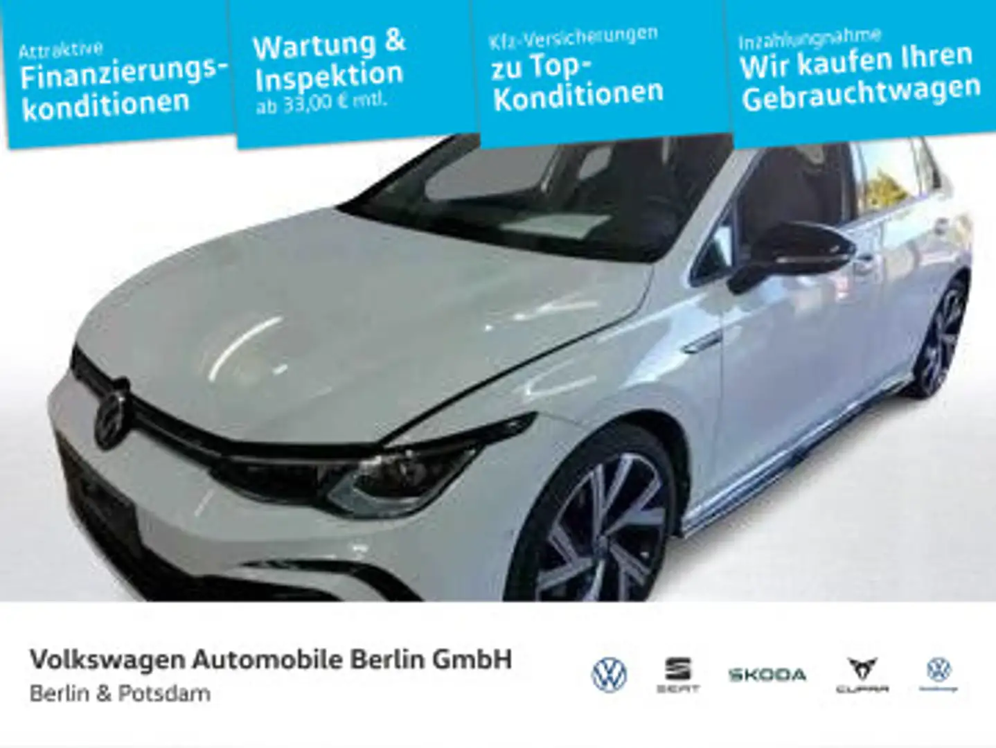 Volkswagen Golf VIII 2.0 TSI DSG R-Line Weiß - 1