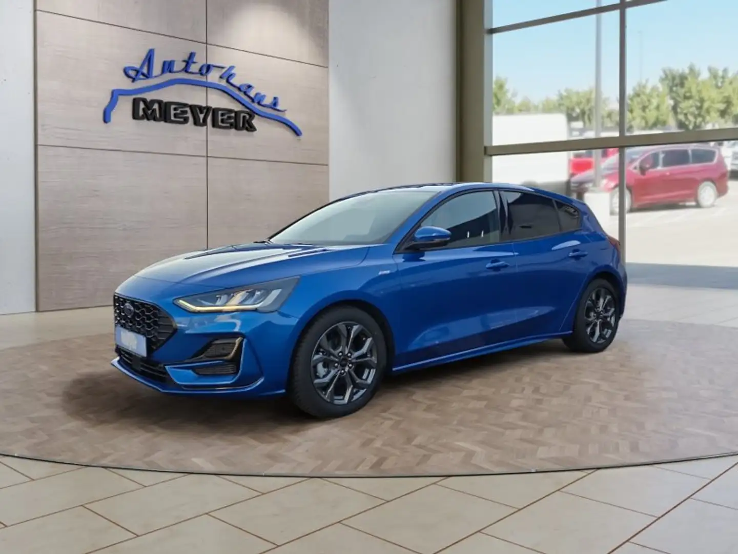 Ford Focus ST-Line X 1.0 155PS UPE=40000 Euro! Modrá - 1