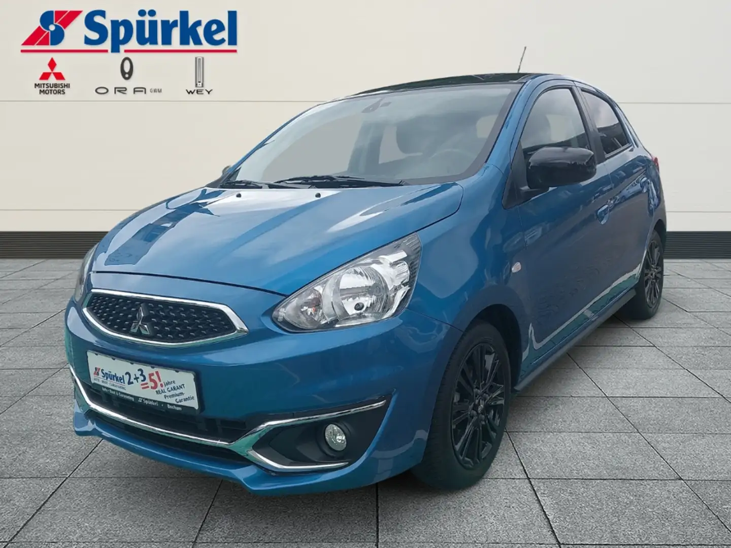 Mitsubishi Space Star Diamant Edition+ 1.2 Automatik, Navigation Blau - 1