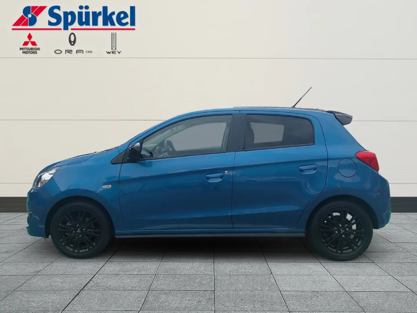 Mitsubishi Space Star Diamant Edition+ 1.2 Automatik, Navigation Blau - 2