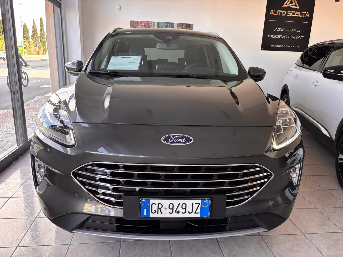 Ford Kuga Kuga 2.0 ecoblue Titanium Business 2wd 120cv auto Grigio - 2