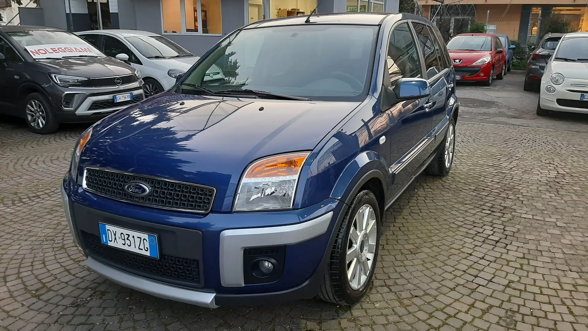 Ford Fusion 1.4 Benz. Km. 58000 Blau - 1
