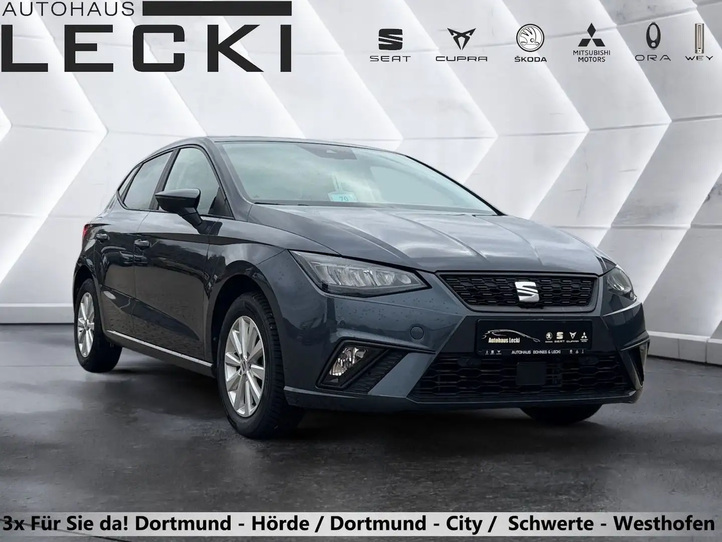 SEAT Ibiza Style 1.0TSI *WINTERPAKET*F-LINK*KAMERA*PDC*GJR* Grau - 1